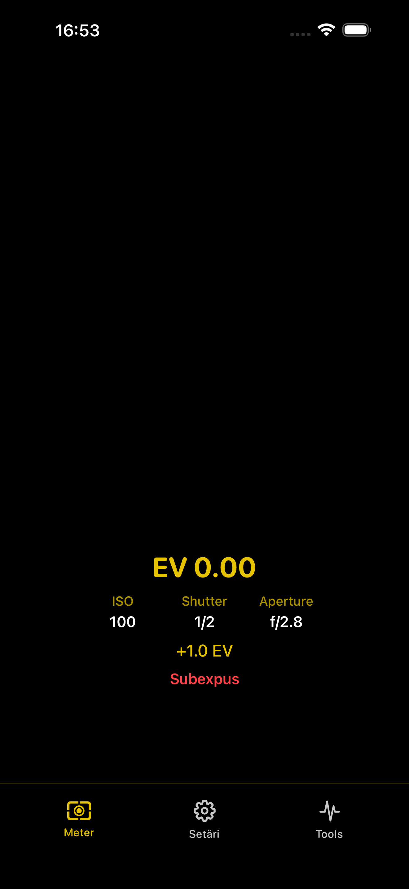 Meter tab